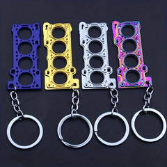 Creative Car Automotive Part Key Chain Ring Zinc Alloy Keychain For Men