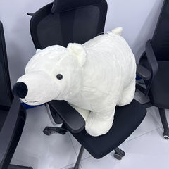 Soft Polar Bear Plush Doll Gift for Kids - Birthday Halloween Christmas