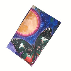 Butterfly Print Knotted Wide Headband Hair Accessories For Women