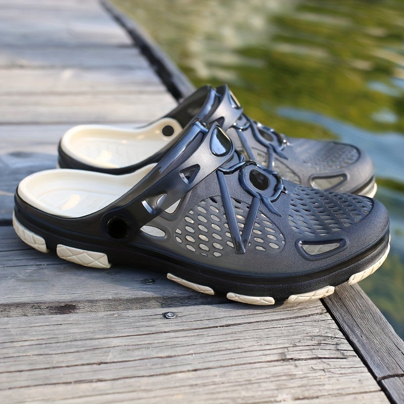 Fashionable Breathable Soft Non-slip Slippers Women's Outdoor Hole Shoes