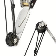 Mini Composite Bow Archery Set Stainless Steel - Outdoor Entertainment Toy