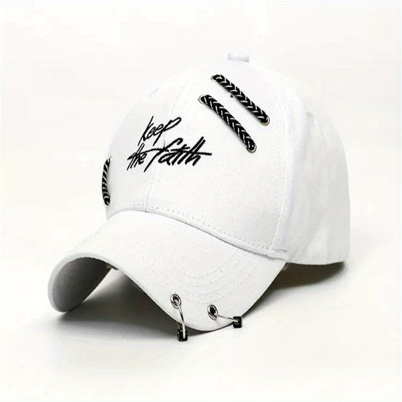 Casual Baseball Cap - All Match Hip Hop Street Style Cap