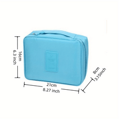 Waterproof Square Makeup Bag Lightweight Travel Storage Bag