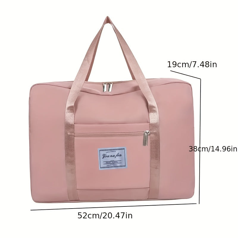 Foldable Carry on Travel Luggage Bag Large Capacity Weekender Overnight Bag
