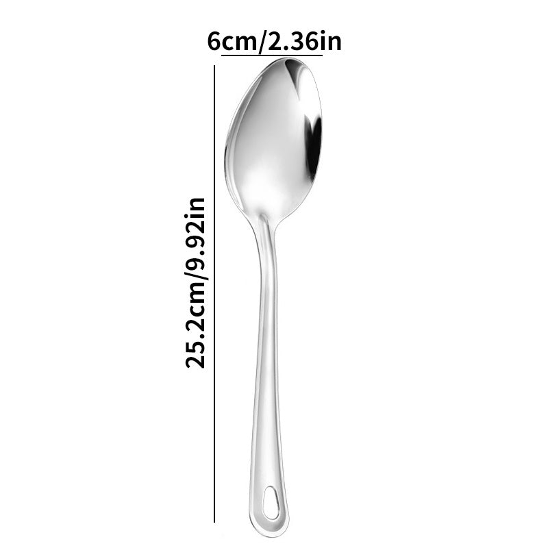 Stainless Steel Soup Spoon for Easy Serving and Dining