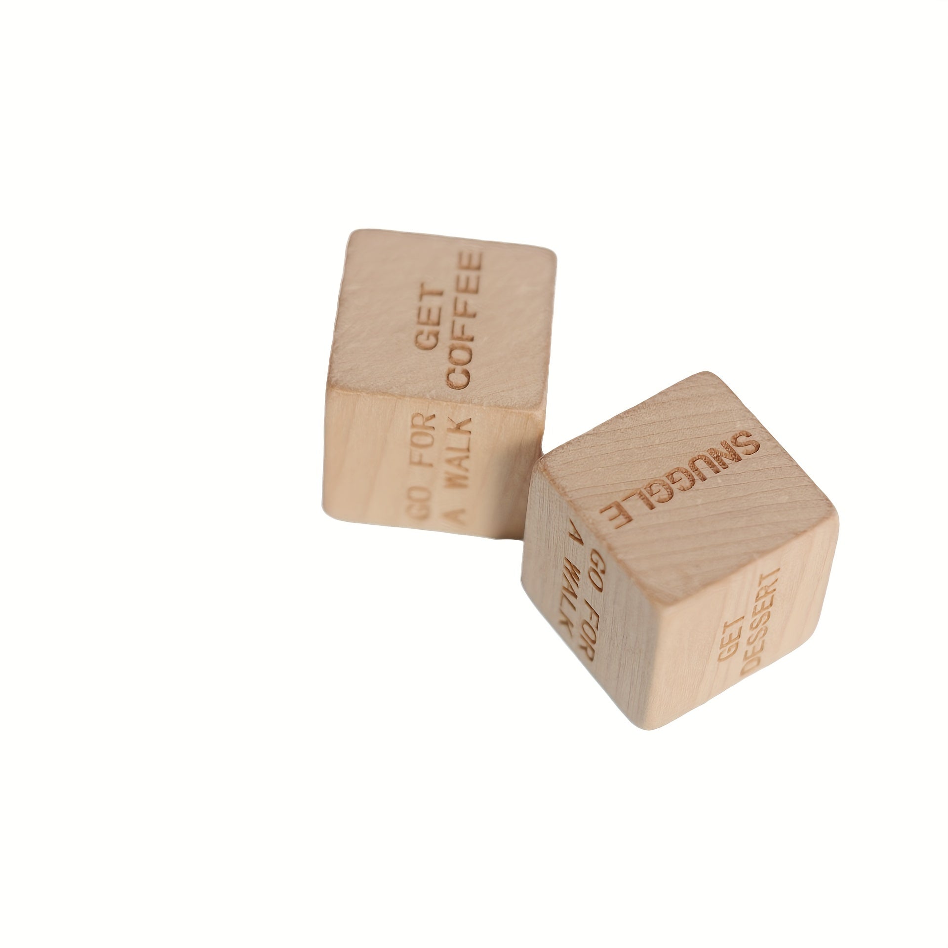 Date Night Wooden Dice Game For Couples