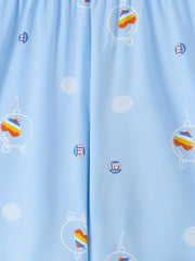  Pajama Bottoms Women's Plus Cartoon Print Elastic Loose Summer Shorts
