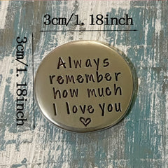 Handcrafted Love Token Forever Remember How Much I Love You Anniversary Gift