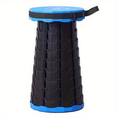 Plastic Folding Telescopic Stool Portable Lightweight Stool