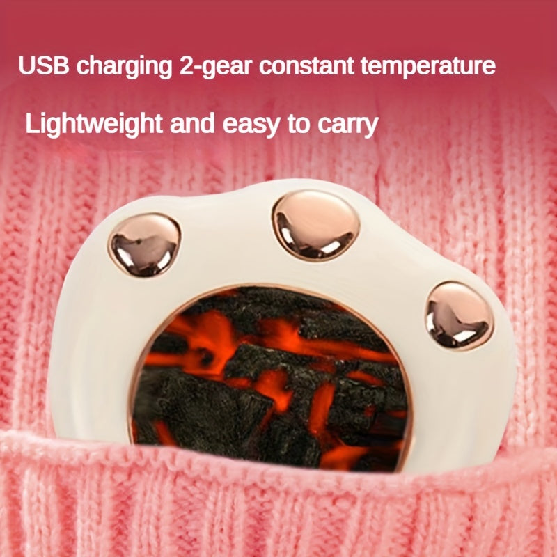 Portable Hand Warmer Night Light 1200mAh