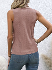 Surplice Neck Solid Tank Top Casual Slim Ruched Tops Women's Clothing