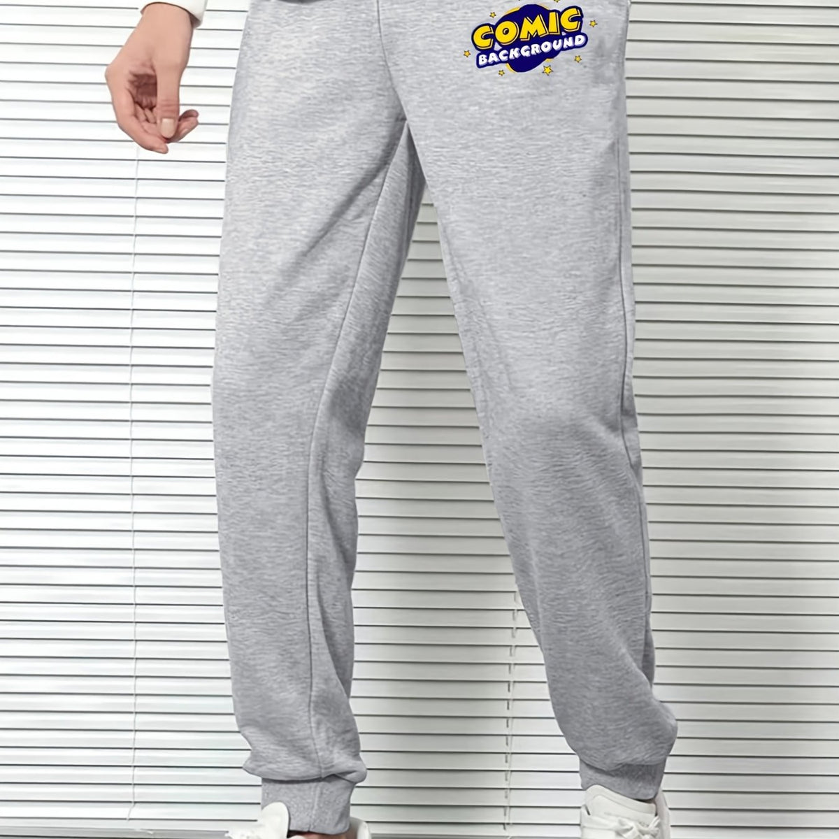 Graphic Print Men's Loose Casual Sweatpants
