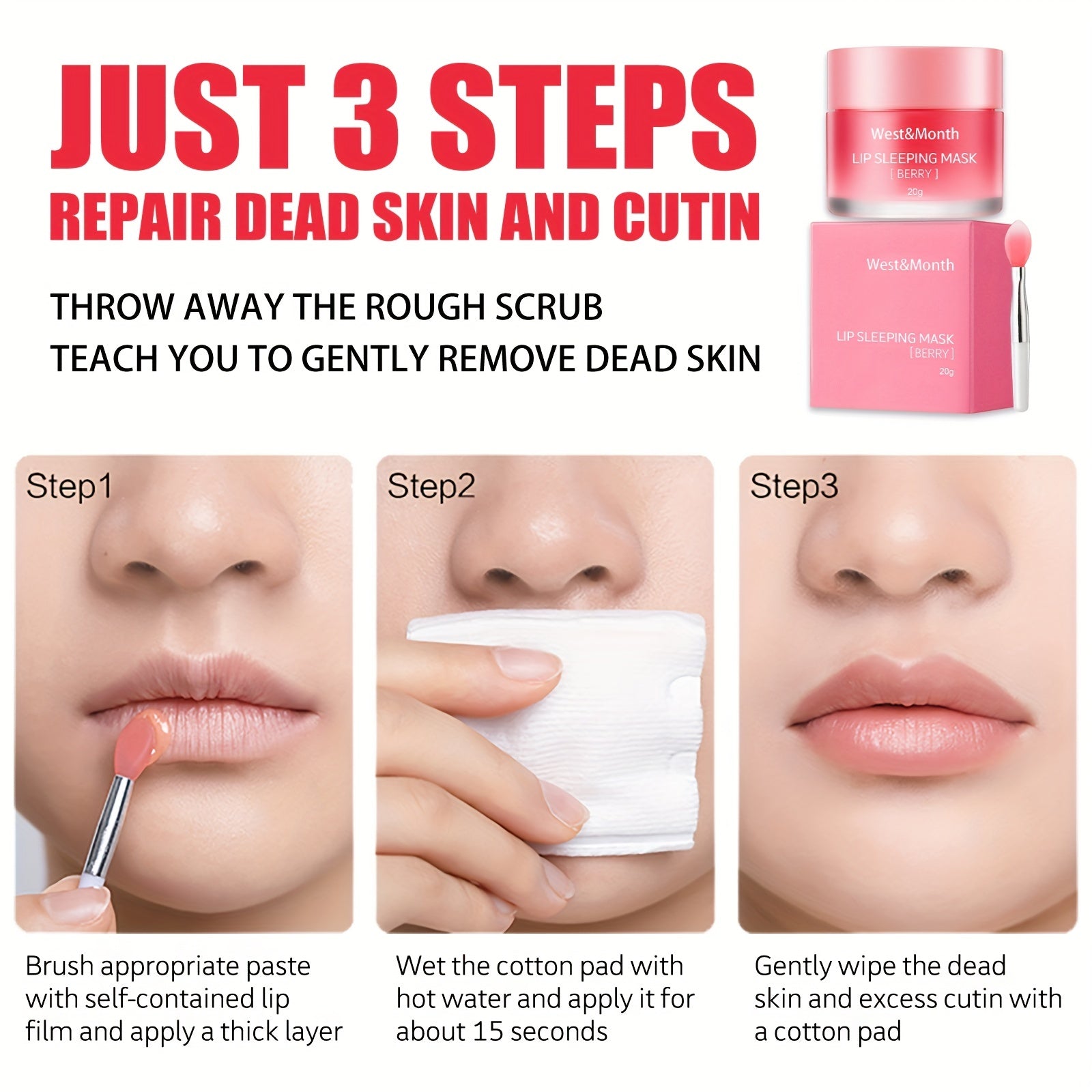 Nourishing Lip Mask for Dry Lips