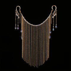 Antique Chinese Face Curtain Hanfu Hair Accessory