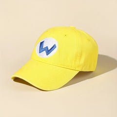 Yellow Baseball Cap Adjustable Cotton Dad Hats Sun Hat For Women