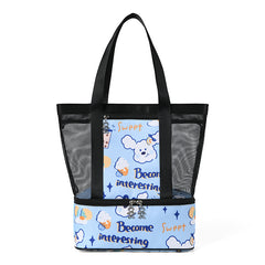 Large Capacity Shoulder Bag with Dry and Wet Separation