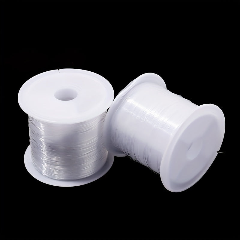 0.2mm Clear Fishing Line Beading Cord for Jewelry Making