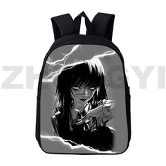 3D Anime Chainsaw Man Backpack for Teenage Girls School Bags for College