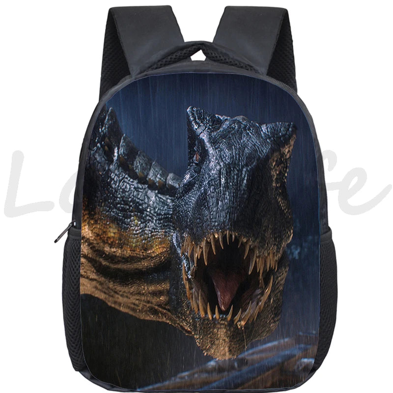 12 Inch Dinosaur Backpack for Kids Cartoon Bookbag Toddler Daypack