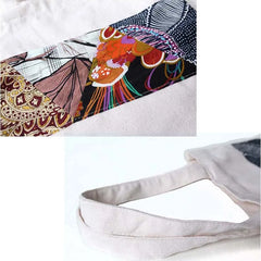 Ethnic Patchwork Shoulder Bag Women's Handbags Purse Canvas Shopping