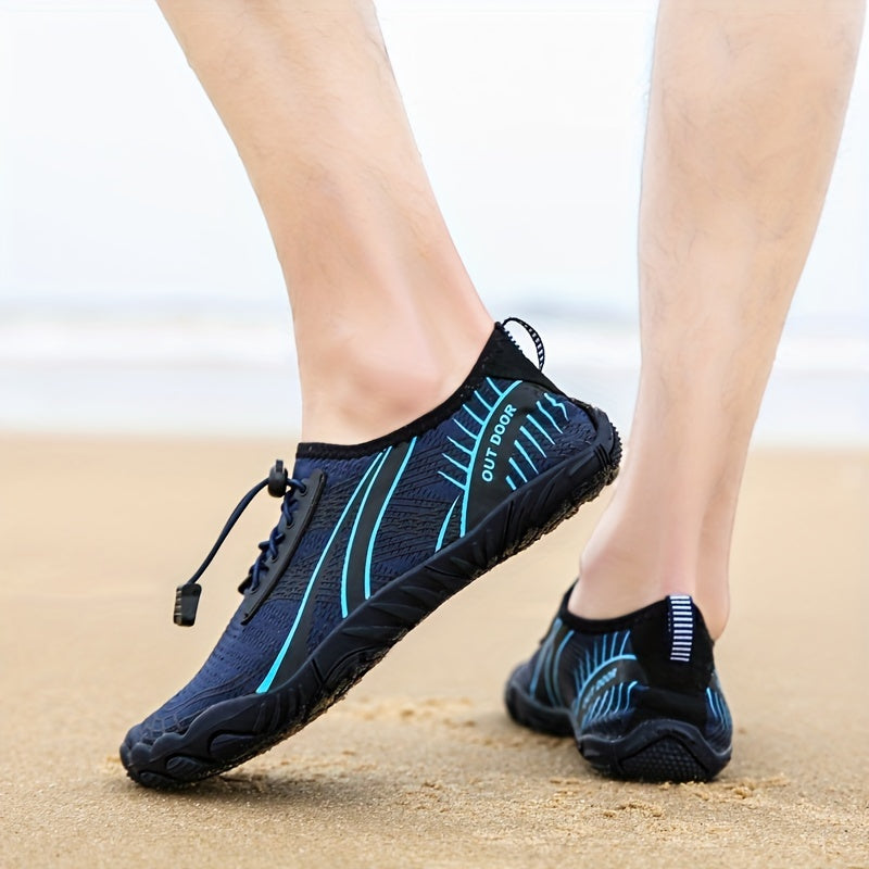 Men's Barefoot Water Shoes Lightweight Quick Drying Non Slip Aqua Socks