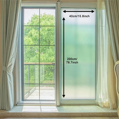 Frosted Static Cling Window Film Protects Privacy Anti UV Waterproof Film