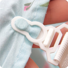 4pcs Mattress Sheet Clip Grippers Straps Holder Fastener Anti-slip Buckles