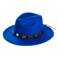 Men's Charm Big Brim Top Hat Jazz Hat