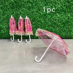 Mini Lace Umbrella Toy for Ancient Costume Photography Props