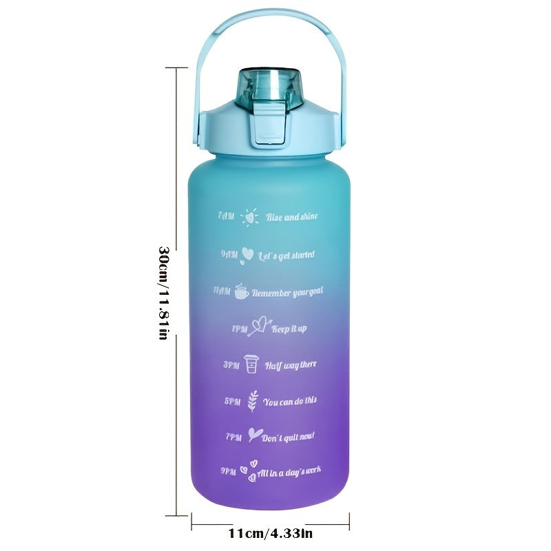 Sports Water Bottle Large Capacity Lightweight Drinking Cup With Scale