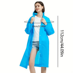 1pc Disposable Raincoat Portable Thickened Men's And Women's Raincoat