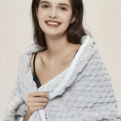 4 Pack Waffle Weave Bath Towels Quick Drying Soft Spa Gym Towels