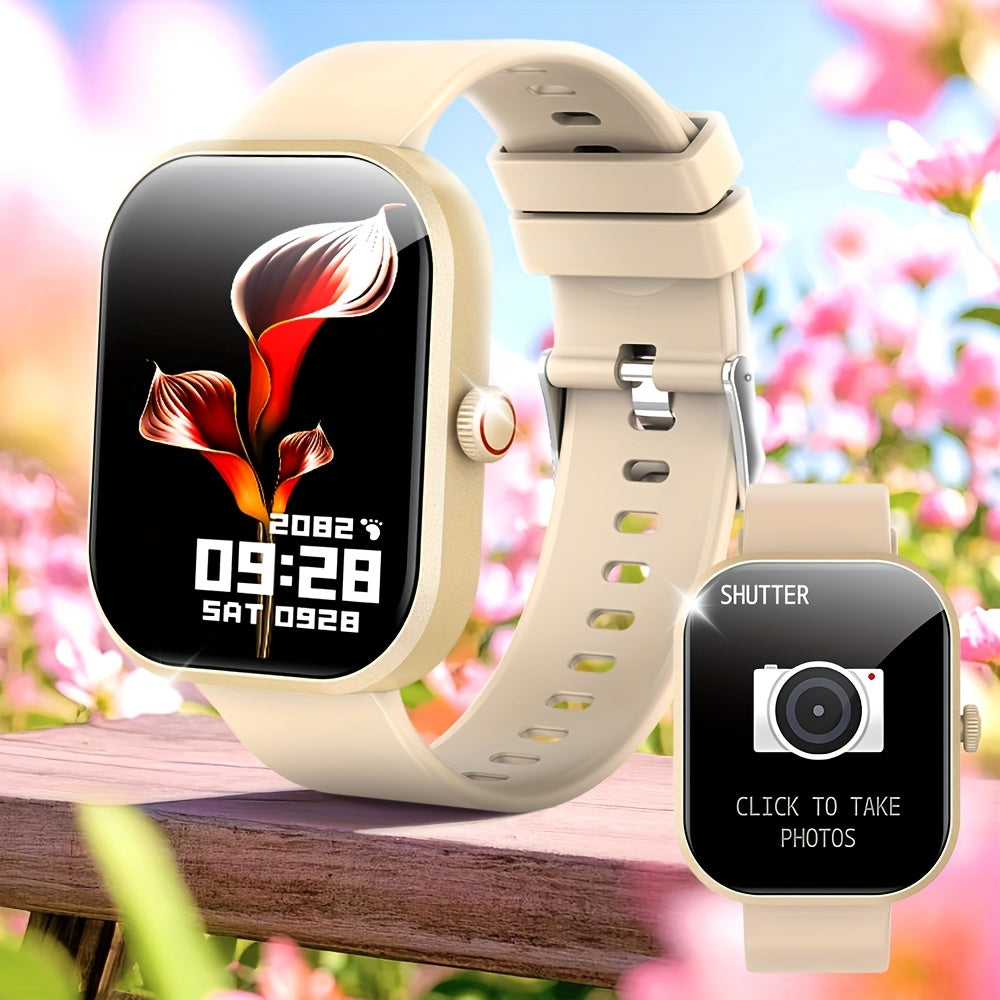 2.01" Unisex Smartwatch with Calling & Message Alerts