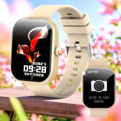 2.01" Unisex Smartwatch with Calling & Message Alerts