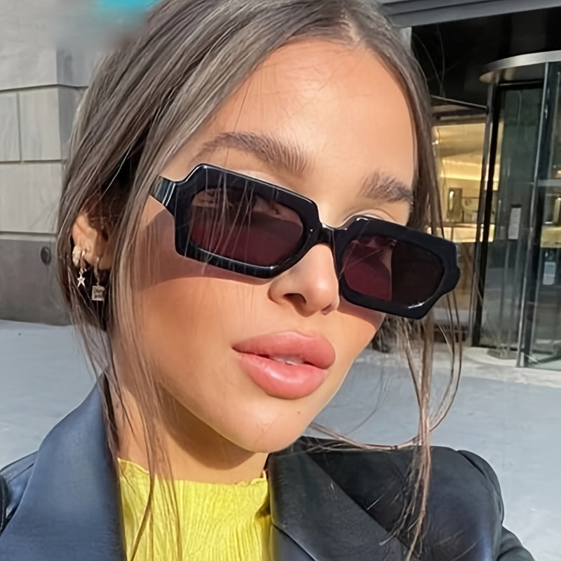 Rectangle Sunglasses Punk Anti Glare UV400