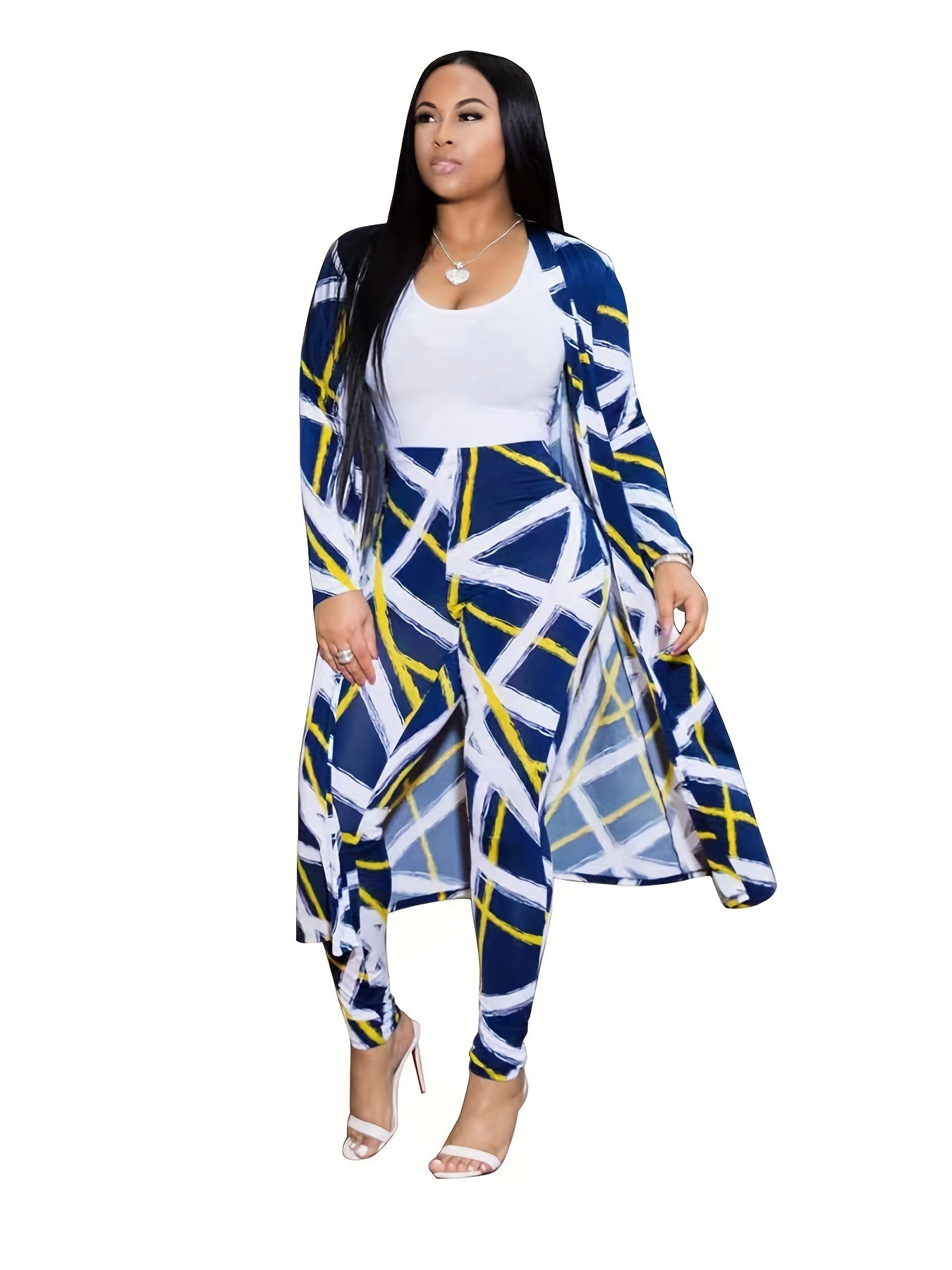 Casual Graphic Print Two piece Set Outfits Women's Clothing