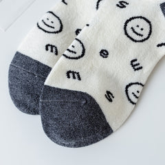 Smiling Face With 100 Tide Socks Women's Stockings & Hosiery