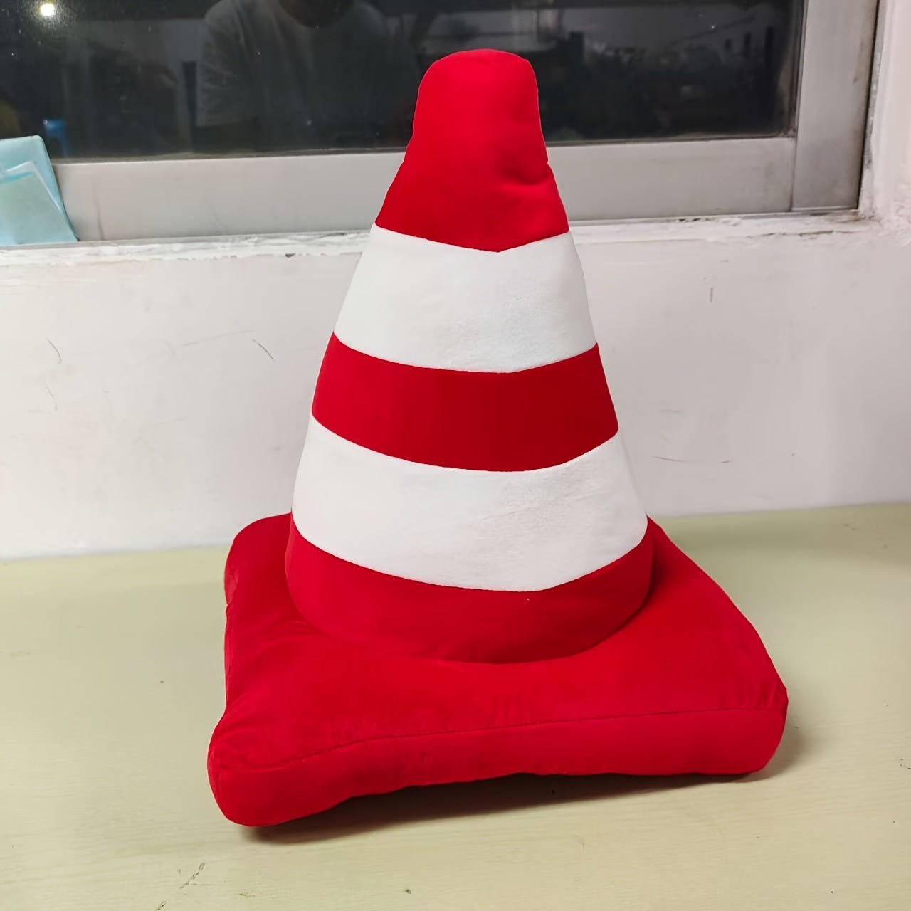 Red Plush Toy Soft Stuffed Animal for Christmas Party Decor