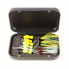 12pcs Bionic Fly Hook Artificial Fishing Flies Outdoor Fishing Accessories