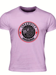 Men's Never Lose Sleep Print T-Shirt Casual Comfy Crew Neck Tee