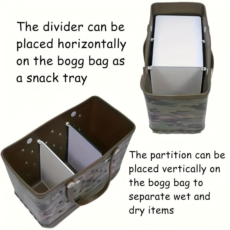 Beach Bag Divider Accessories Plastic Lightweight Durable Snack Tray