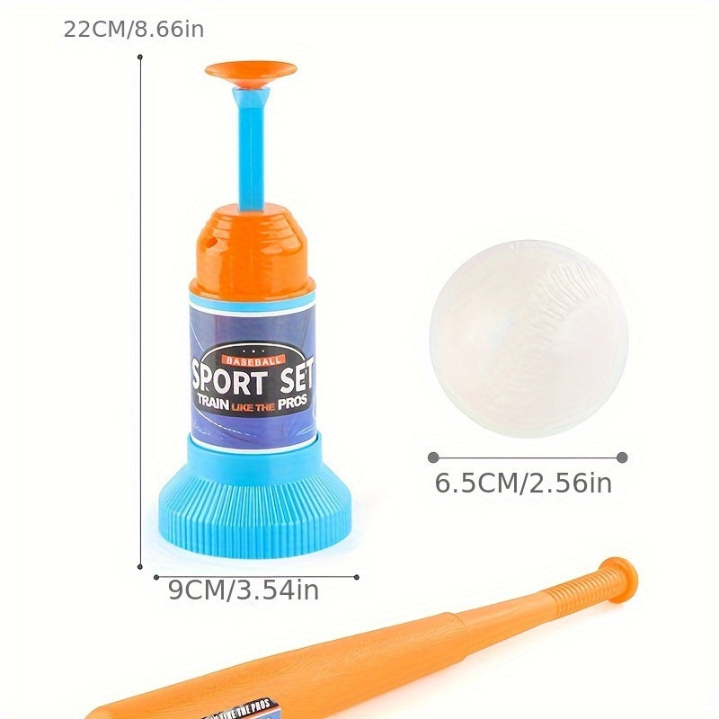 Casual Baseball Launcher Set with Bat and Balls