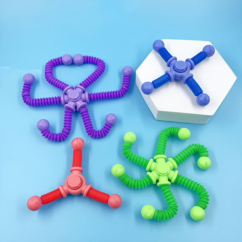 Cheng Rong Fidget Spinner Suction Cup Desk Toy Assorted Colors Teens Adults Gift