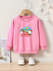 Comfy Crew Neck Sweatshirt Christmas Gift