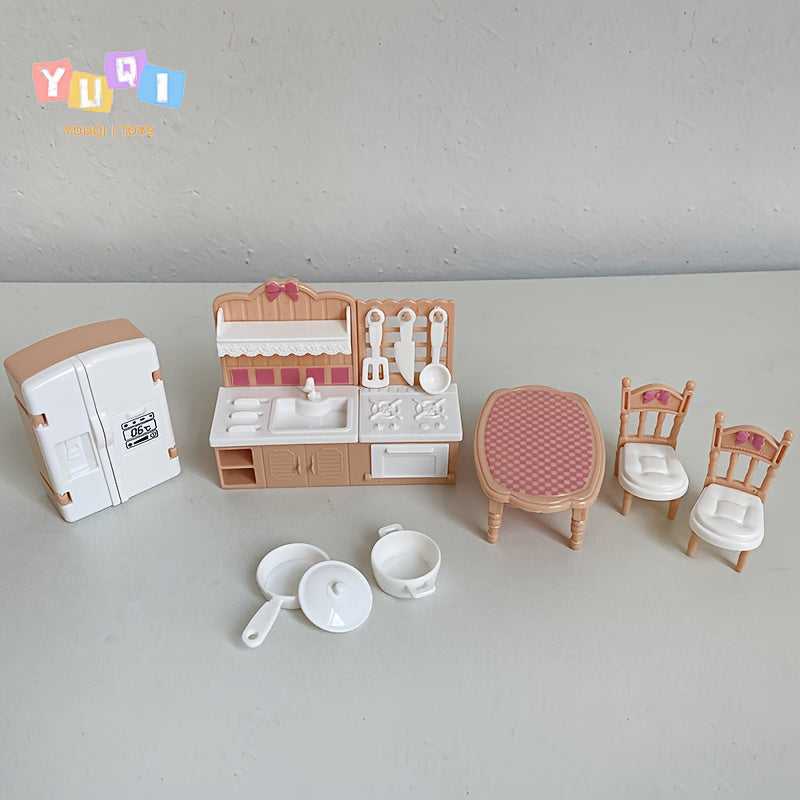Simulated Furniture Set for Kids Home Play