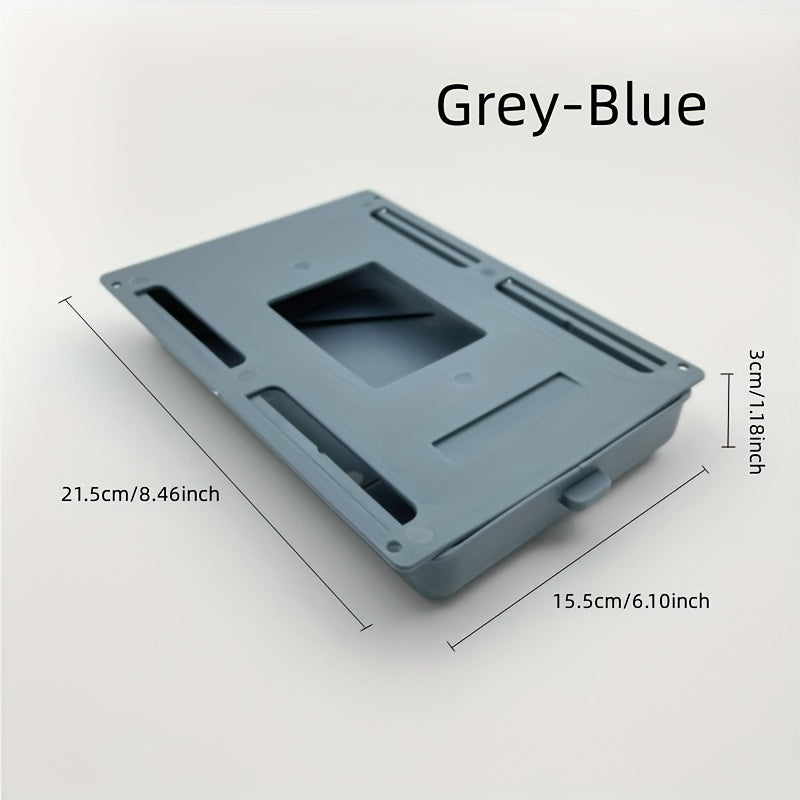Self Sticky Under Desk Drawer Pencil Tray Storage Box