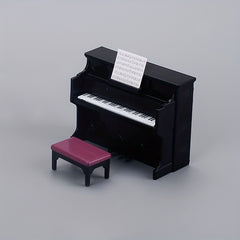 Mini Piano Playset Dollhouse Furniture Toy
