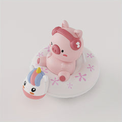 Toddler Bath Toy Mini Duck Water Slide & Ball Track