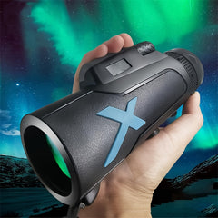12x50 HD Monocular Telescope with Tripod and Phone Clip