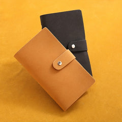 Frosted Leather Large Capacity Card Slot Long Holder